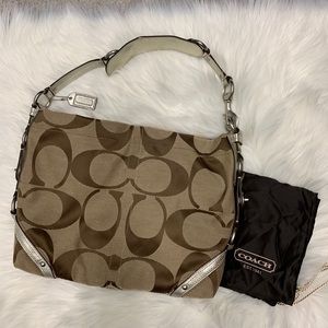 COACH Signature Slim Carly Shoulder Bag